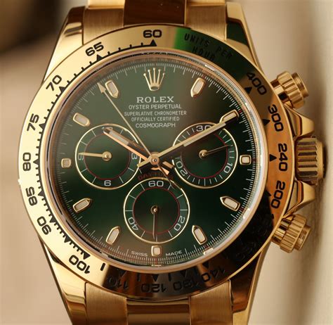 gold and green rolex replica|pre owned men's rolex watches.